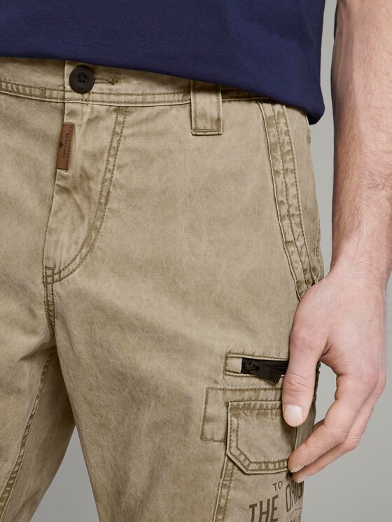 Cargo Bermuda-Shorts im Washed-Look - Männer - Honey Camel beige Cargo Bermuda-Shorts im Washed-Look - Männer - Honey Camel beige - 9 - TOM TAILOR