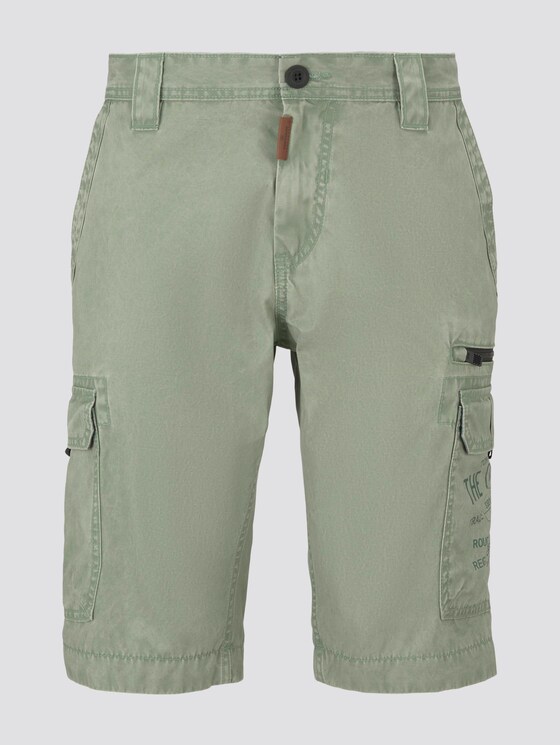 Cargo Bermuda-Shorts im Washed-Look - Männer - light summer olive Cargo Bermuda-Shorts im Washed-Look - Männer - light summer olive - 7 - TOM TAILOR