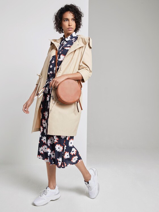 Kleid mit Blumen-Print - Frauen - navy floral design Kleid mit Blumen-Print - Frauen - navy floral design - 3 - Mine to five