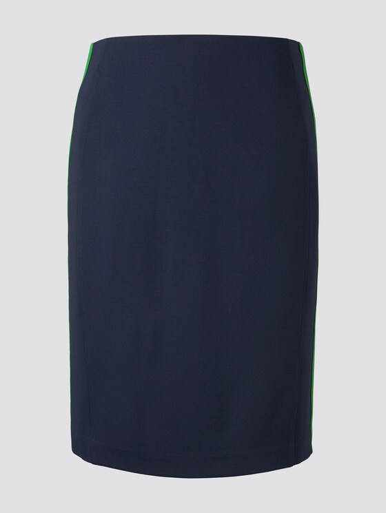 Rock mit Kontrast-Tape - Frauen - Real Navy Blue Rock mit Kontrast-Tape - Frauen - Real Navy Blue - 7 - My True Me