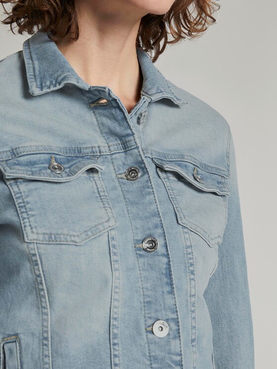 Jeansjacke - Frauen - Used Light Stone Blue Denim Jeansjacke - Frauen - Used Light Stone Blue Denim - 9 - TOM TAILOR