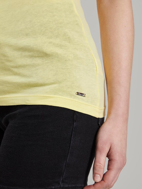 Top mit Bio-Baumwolle - Frauen - daffodil yellow Top mit Bio-Baumwolle - Frauen - daffodil yellow - 10 - TOM TAILOR Denim