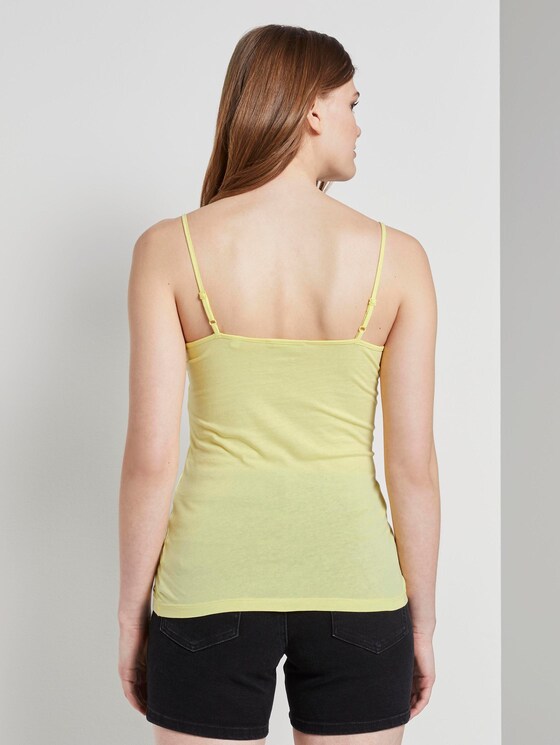 Top mit Bio-Baumwolle - Frauen - daffodil yellow Top mit Bio-Baumwolle - Frauen - daffodil yellow - 2 - TOM TAILOR Denim
