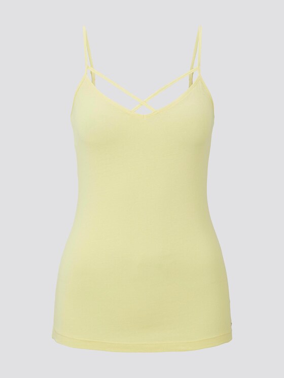 Top mit Bio-Baumwolle - Frauen - daffodil yellow Top mit Bio-Baumwolle - Frauen - daffodil yellow - 7 - TOM TAILOR Denim
