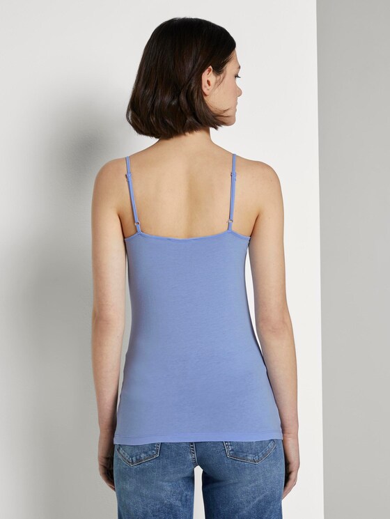 Top mit Bio-Baumwolle - Frauen - fresh light blue Top mit Bio-Baumwolle - Frauen - fresh light blue - 2 - TOM TAILOR Denim