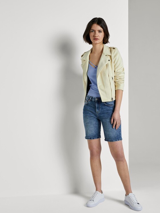 Top mit Bio-Baumwolle - Frauen - fresh light blue Top mit Bio-Baumwolle - Frauen - fresh light blue - 3 - TOM TAILOR Denim