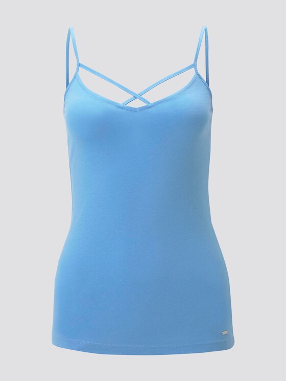 Bbiologisch katoen top - Vrouwen - fresh mid blue Bbiologisch katoen top - Vrouwen - fresh mid blue - 7 - TOM TAILOR Denim