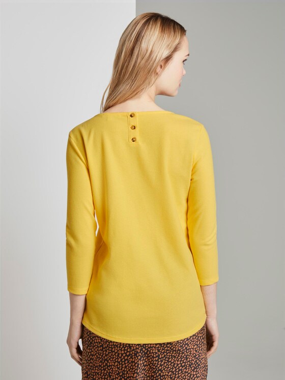 3/4 Arm Shirt - Frauen - Golden Summer Yellow 3/4 Arm Shirt - Frauen - Golden Summer Yellow - 2 - TOM TAILOR Denim