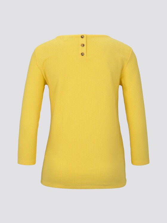 3/4 Arm Shirt - Frauen - Golden Summer Yellow 3/4 Arm Shirt - Frauen - Golden Summer Yellow - 8 - TOM TAILOR Denim