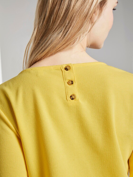 3/4 Arm Shirt - Frauen - Golden Summer Yellow 3/4 Arm Shirt - Frauen - Golden Summer Yellow - 9 - TOM TAILOR Denim