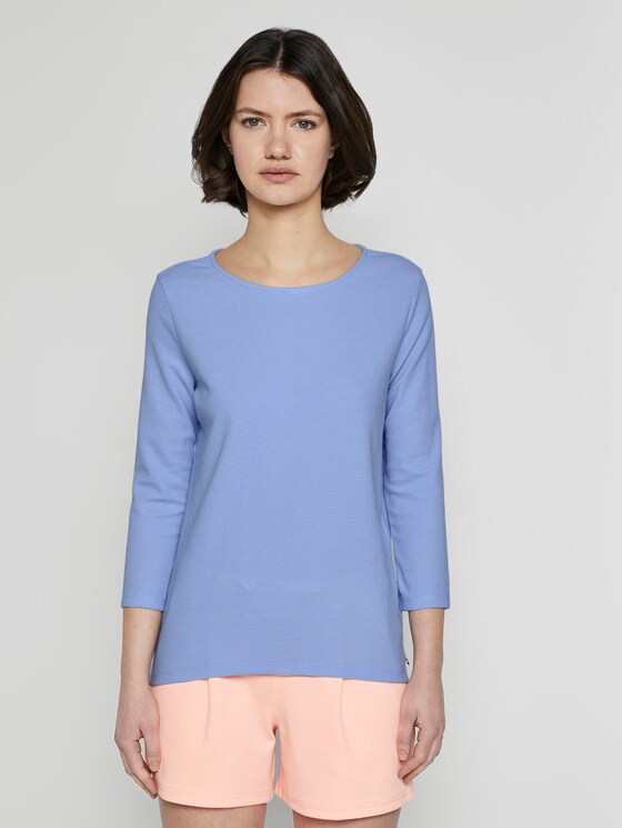 3/4 Arm Shirt - Frauen - fresh light blue 3/4 Arm Shirt - Frauen - fresh light blue - 1 - TOM TAILOR Denim