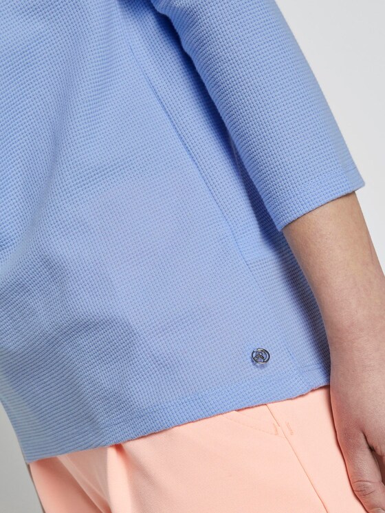 3/4 Arm Shirt - Frauen - fresh light blue 3/4 Arm Shirt - Frauen - fresh light blue - 10 - TOM TAILOR Denim