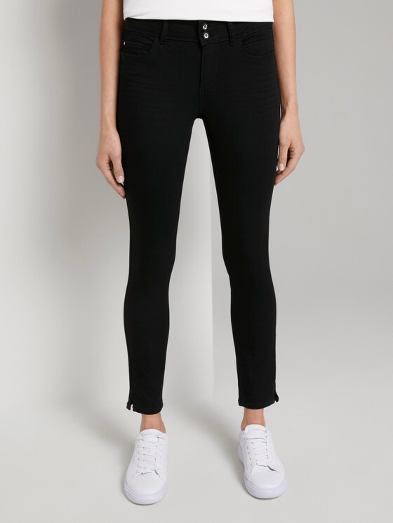 Alexa Skinny Contour Jeans in Ankle-Länge - Frauen - black denim Alexa Skinny Contour Jeans in Ankle-Länge - Frauen - black denim - 1 - TOM TAILOR