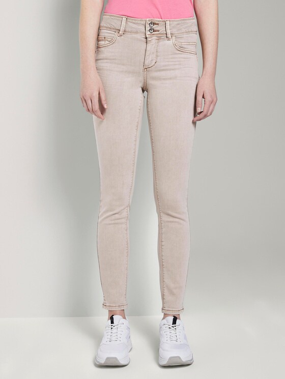 Alexa Skinny Contour Jeans in Ankle-Länge - Frauen - Dusty Taupe Alexa Skinny Contour Jeans in Ankle-Länge - Frauen - Dusty Taupe - 1 - TOM TAILOR