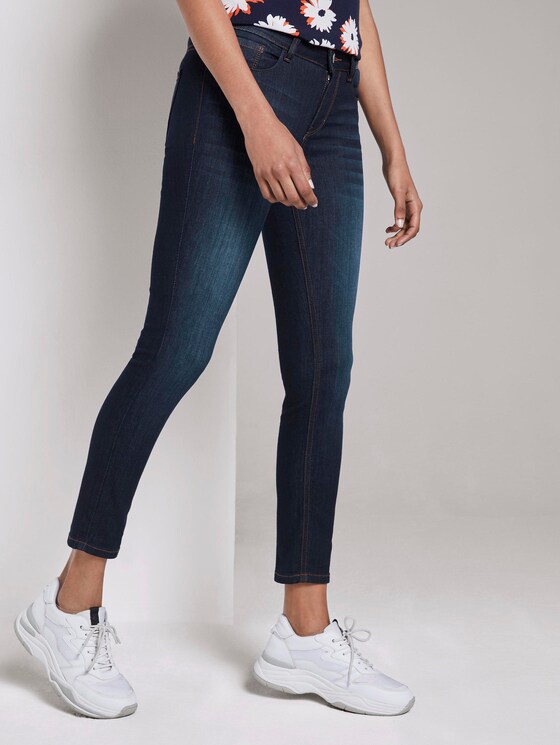Skinny Jeans - Frauen - Rinsed Blue Denim Skinny Jeans - Frauen - Rinsed Blue Denim - 11 - Mine to five