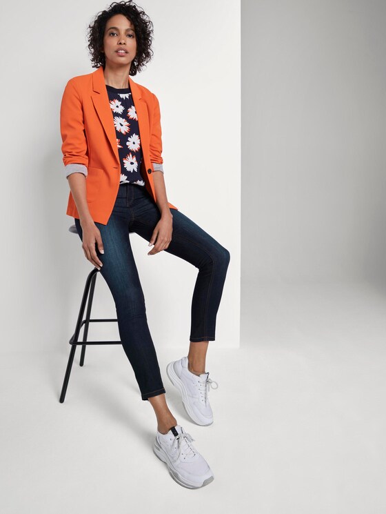 Skinny Jeans - Frauen - Rinsed Blue Denim Skinny Jeans - Frauen - Rinsed Blue Denim - 3 - Mine to five