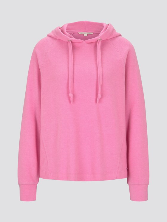 Jumper with hood - Women - wild orchid pink Jumper with hood - Women - wild orchid pink - 7 - TOM TAILOR Denim