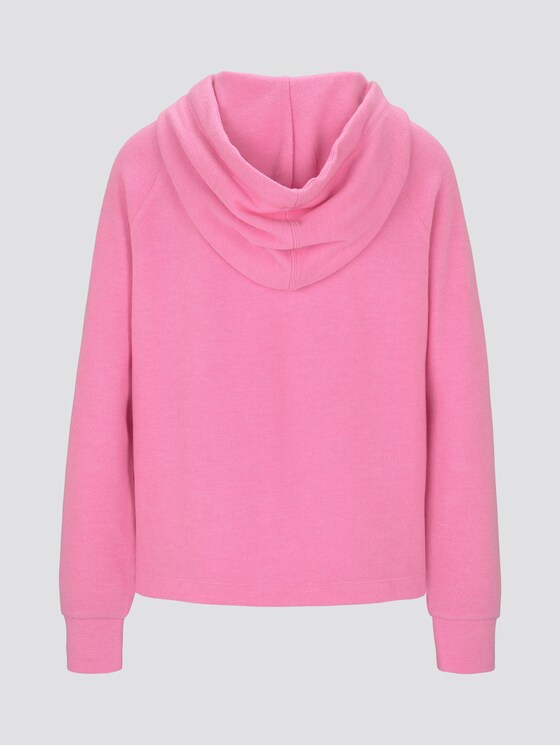 Jumper with hood - Women - wild orchid pink Jumper with hood - Women - wild orchid pink - 8 - TOM TAILOR Denim