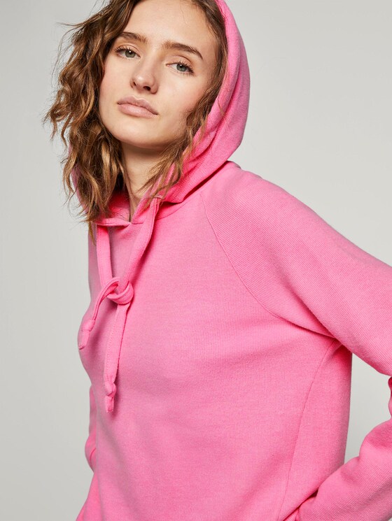 Jumper with hood - Women - wild orchid pink Jumper with hood - Women - wild orchid pink - 9 - TOM TAILOR Denim