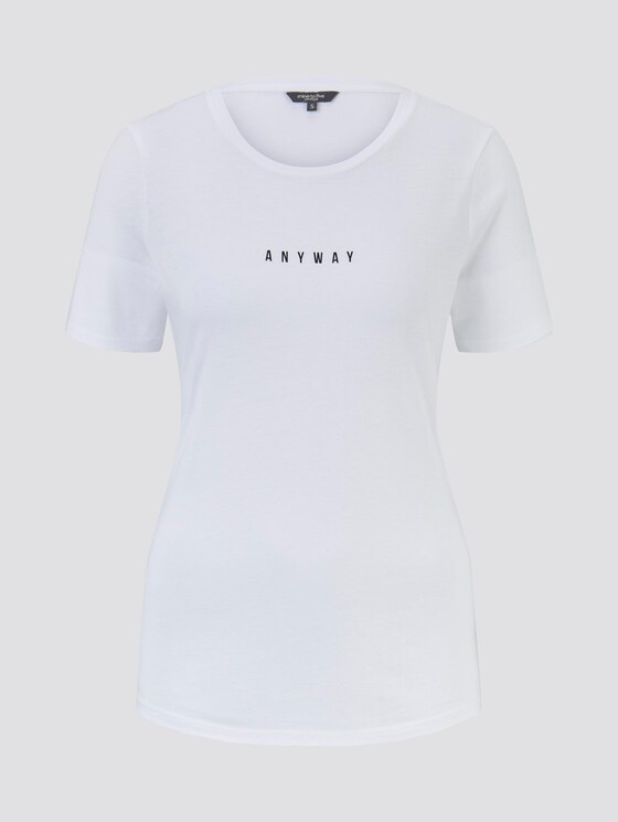 Printed T-shirt - Women - White Printed T-shirt - Women - White - 7 - Mine to five