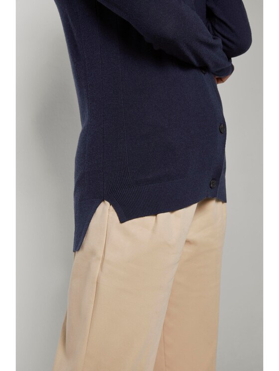 Cardigan mit Kontrast-Details - Frauen - Sky Captain Blue Cardigan mit Kontrast-Details - Frauen - Sky Captain Blue - 10 - Mine to five