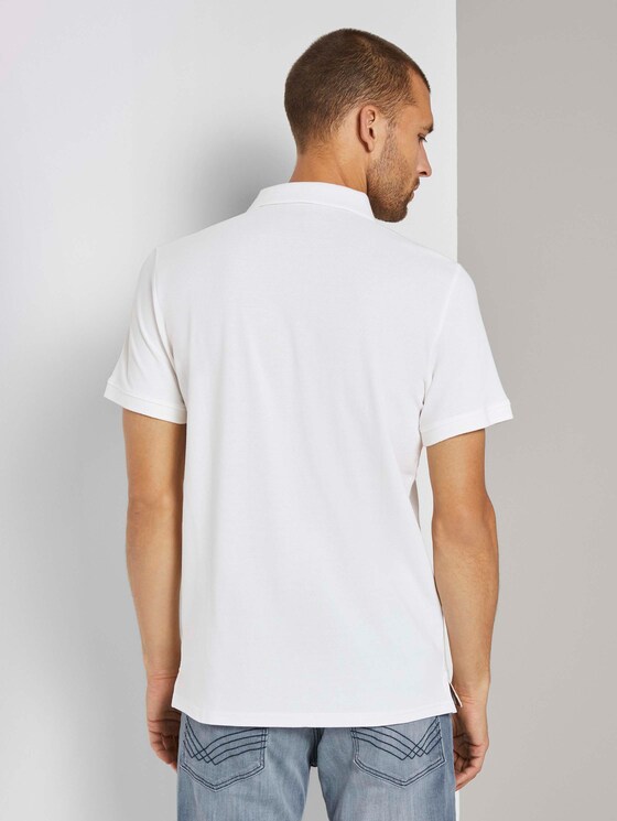 Basic Poloshirt - Männer - Off White Basic Poloshirt - Männer - Off White - 2 - TOM TAILOR