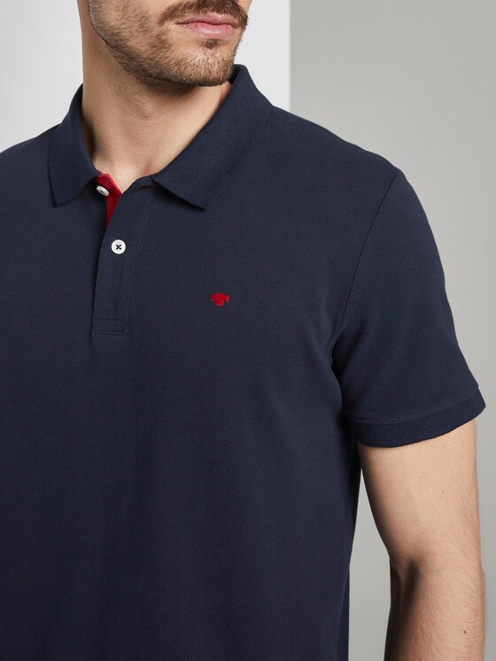 Basic Poloshirt - Männer - Sky Captain Blue Basic Poloshirt - Männer - Sky Captain Blue - 9 - TOM TAILOR