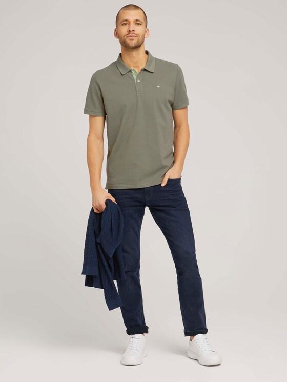 Basic Poloshirt - Männer - Tree Moss Green Basic Poloshirt - Männer - Tree Moss Green - 3 - TOM TAILOR