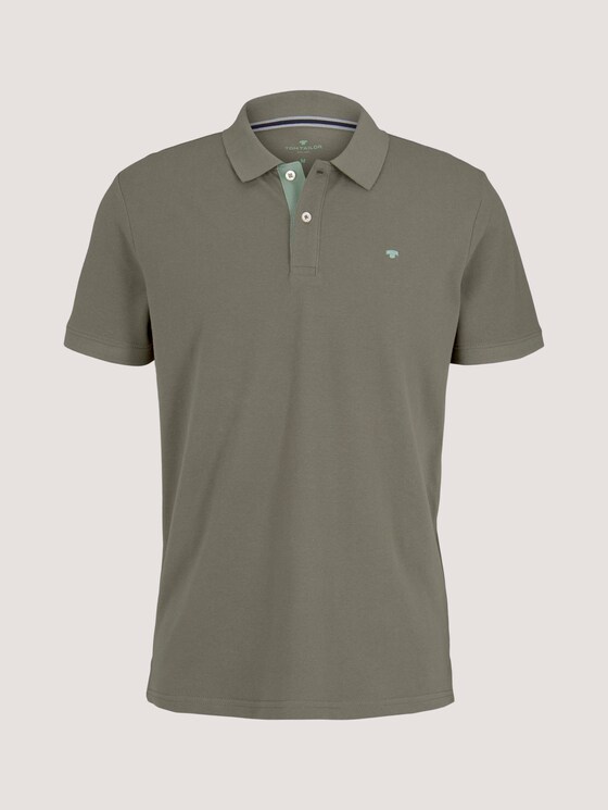 Basic Poloshirt - Männer - Tree Moss Green Basic Poloshirt - Männer - Tree Moss Green - 7 - TOM TAILOR