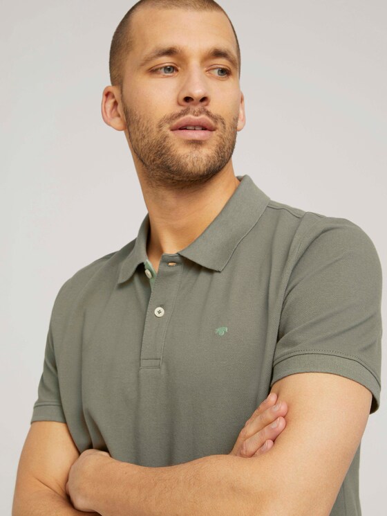 Basic Poloshirt - Männer - Tree Moss Green Basic Poloshirt - Männer - Tree Moss Green - 9 - TOM TAILOR