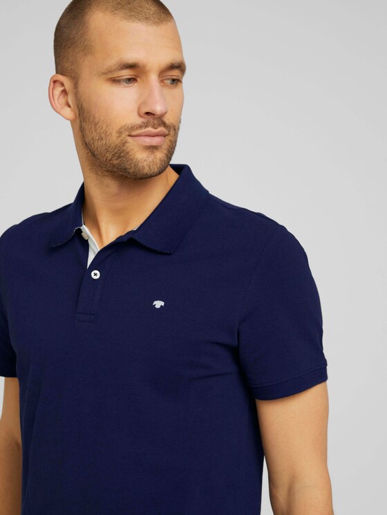 Basic Poloshirt - Männer - Sailor Blue Basic Poloshirt - Männer - Sailor Blue - 9 - TOM TAILOR