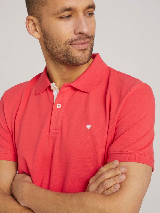Basic Poloshirt - Männer - Plain Red Basic Poloshirt - Männer - Plain Red - 9 - TOM TAILOR