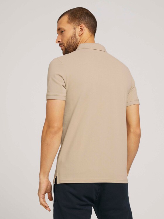 Basic Poloshirt - Männer - Sandy Beige Basic Poloshirt - Männer - Sandy Beige - 2 - TOM TAILOR