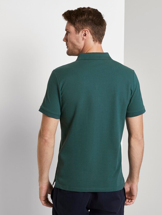 Basic Poloshirt - Männer - Stroke Green Basic Poloshirt - Männer - Stroke Green - 2 - TOM TAILOR