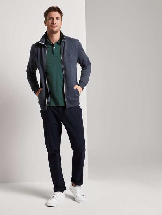 Basic Poloshirt - Männer - Stroke Green Basic Poloshirt - Männer - Stroke Green - 3 - TOM TAILOR