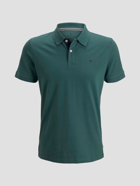 Basic Poloshirt - Männer - Stroke Green Basic Poloshirt - Männer - Stroke Green - 7 - TOM TAILOR