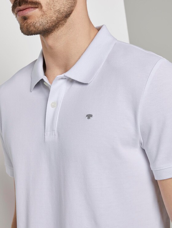 Basic Poloshirt - Männer - White Basic Poloshirt - Männer - White - 9 - TOM TAILOR