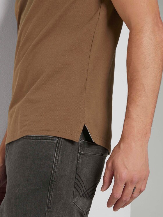 Basic Poloshirt - Männer - brown oak Basic Poloshirt - Männer - brown oak - 10 - TOM TAILOR