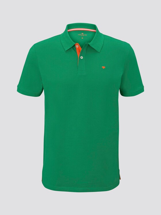Basic Poloshirt - Männer - jolly green Basic Poloshirt - Männer - jolly green - 7 - TOM TAILOR