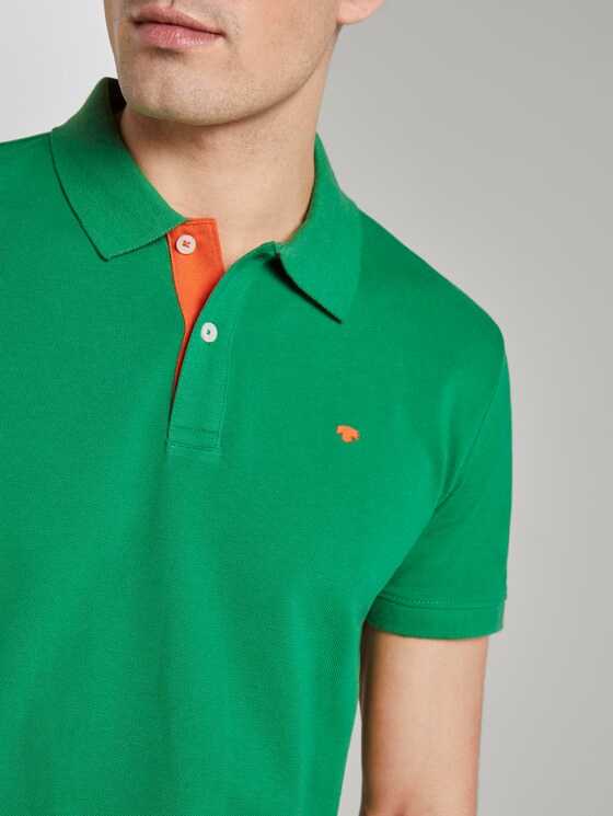 Basic Poloshirt - Männer - jolly green Basic Poloshirt - Männer - jolly green - 9 - TOM TAILOR