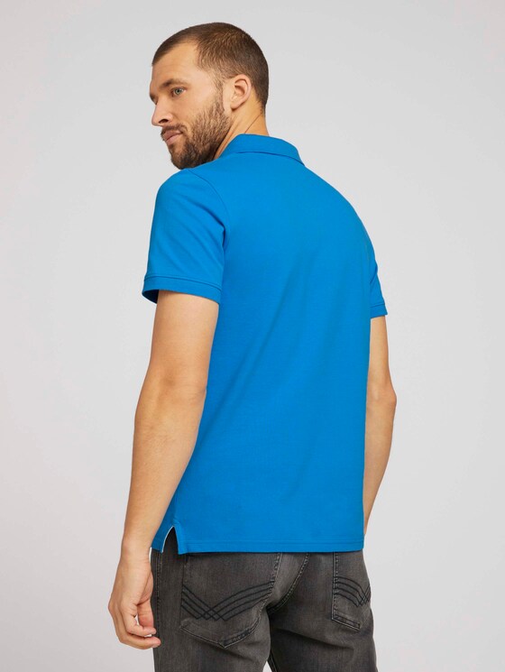 Basic Poloshirt - Männer - bright ibiza blue Basic Poloshirt - Männer - bright ibiza blue - 2 - TOM TAILOR