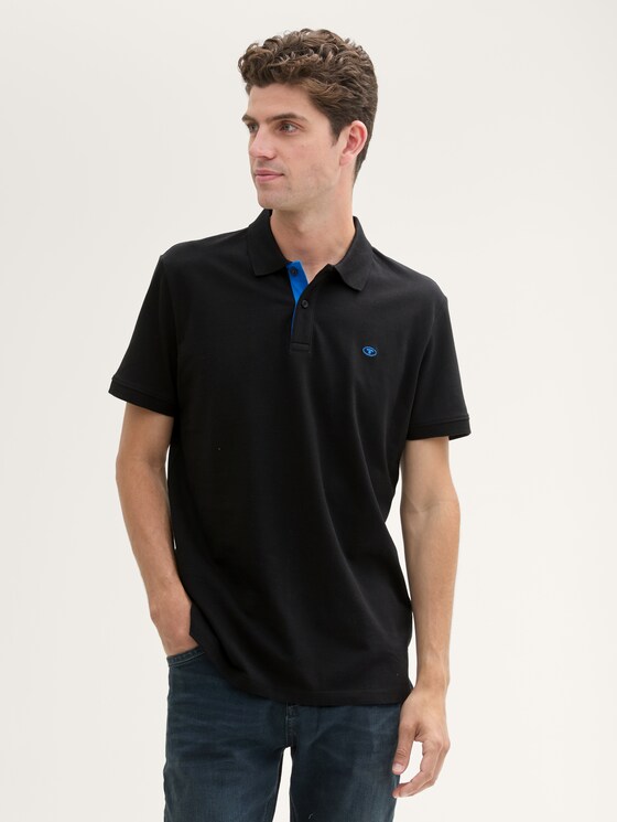 Basic Poloshirt - Männer - Black Basic Poloshirt - Männer - Black - 1 - TOM TAILOR