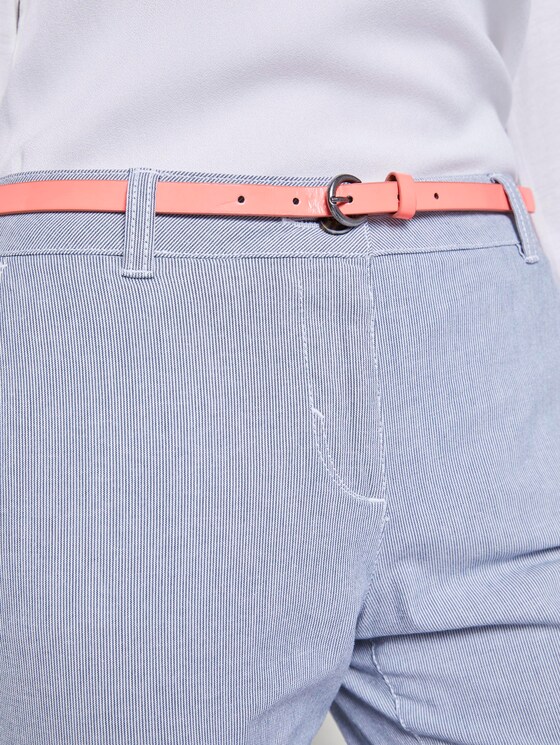 Schlichte Chino mit Gürtel - Frauen - Thin Stripe Pants Schlichte Chino mit Gürtel - Frauen - Thin Stripe Pants - 10 - TOM TAILOR