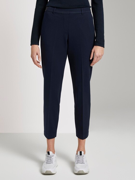 Mia Slim Ankle Hose - Frauen - Sky Captain Blue Mia Slim Ankle Hose - Frauen - Sky Captain Blue - 1 - TOM TAILOR