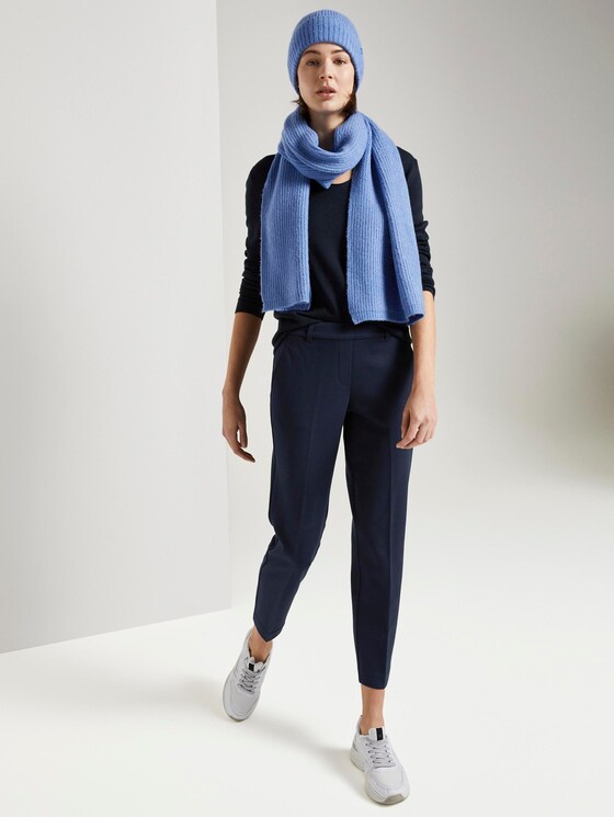 Mia Slim Ankle Hose - Frauen - Sky Captain Blue Mia Slim Ankle Hose - Frauen - Sky Captain Blue - 3 - TOM TAILOR