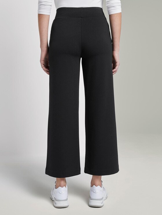 Culotte mit elastischem Bund - Frauen - Deep Black Culotte mit elastischem Bund - Frauen - Deep Black - 2 - TOM TAILOR