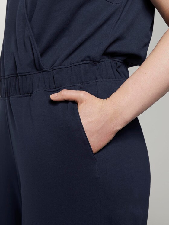 Jumpsuit im Culotte-Look - Frauen - Real Navy Blue Jumpsuit im Culotte-Look - Frauen - Real Navy Blue - 9 - My True Me