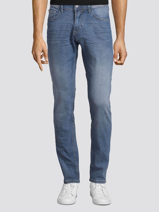 Piers Super Slim Jeans - Männer - mid stone wash denim Piers Super Slim Jeans - Männer - mid stone wash denim - 1 - TOM TAILOR Denim