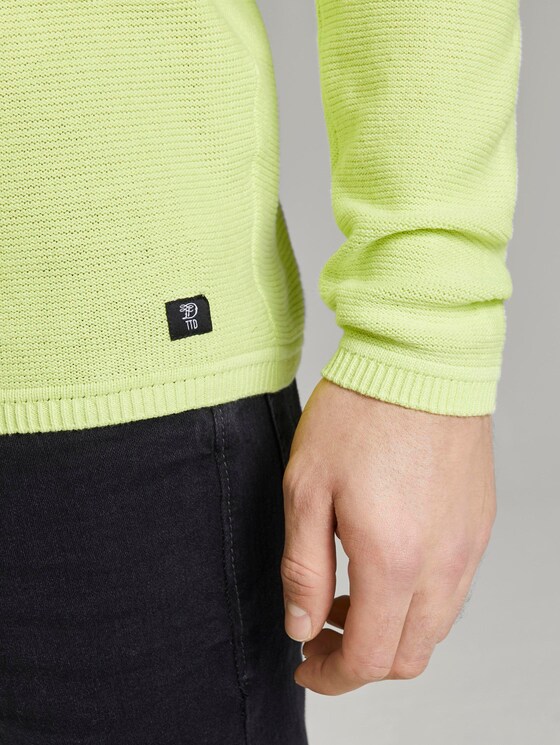 Strickpullover - Männer - neon green Strickpullover - Männer - neon green - 10 - TOM TAILOR Denim