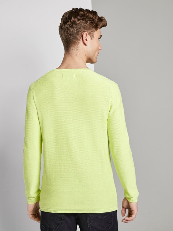 Strickpullover - Männer - neon green Strickpullover - Männer - neon green - 2 - TOM TAILOR Denim